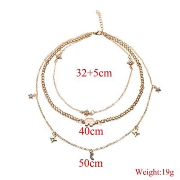 🐘Elephant Layered Necklace - Picture 3 of 4